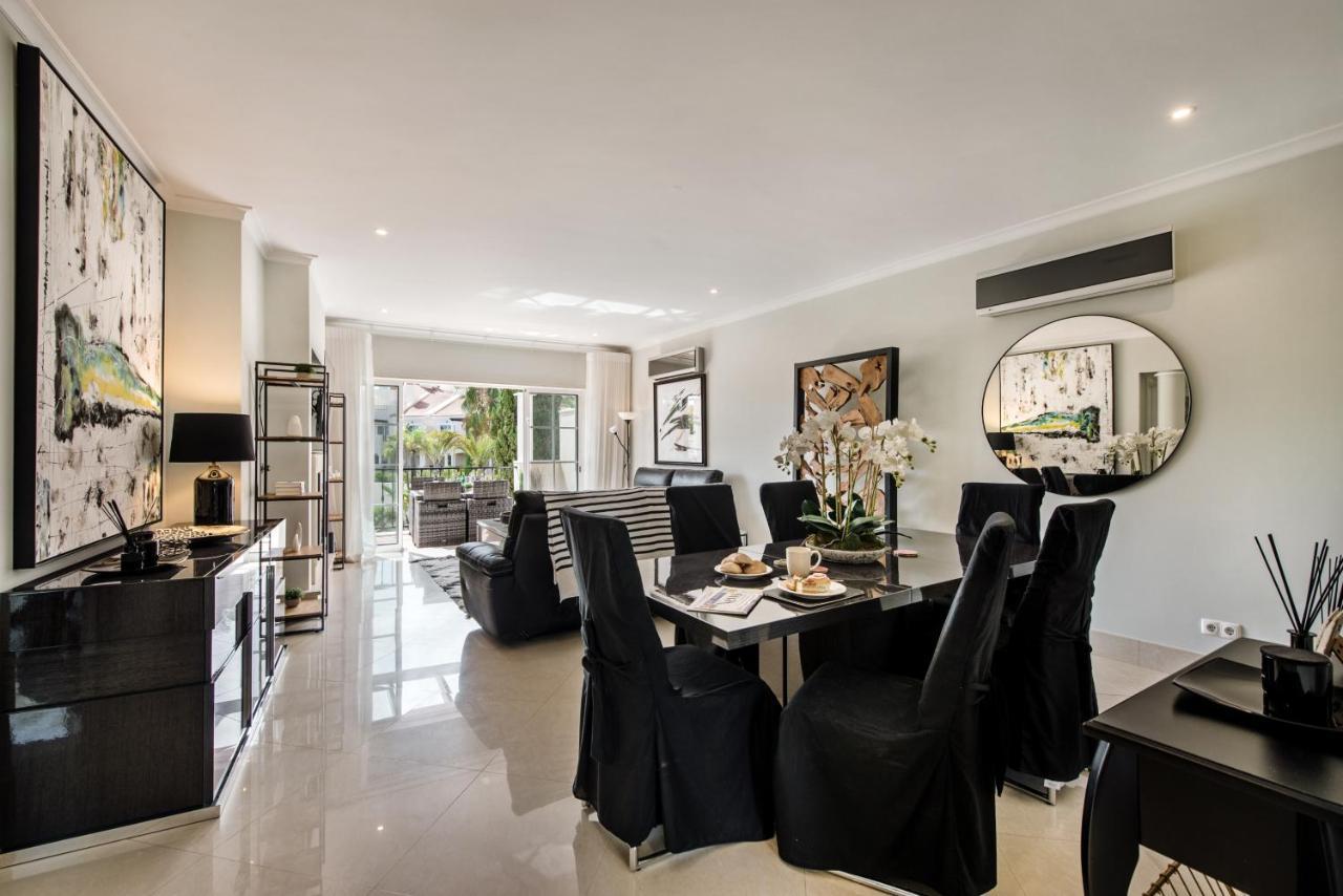 Luxury Apartment With Communal Pool And Terrace Quarteira Eksteriør bilde